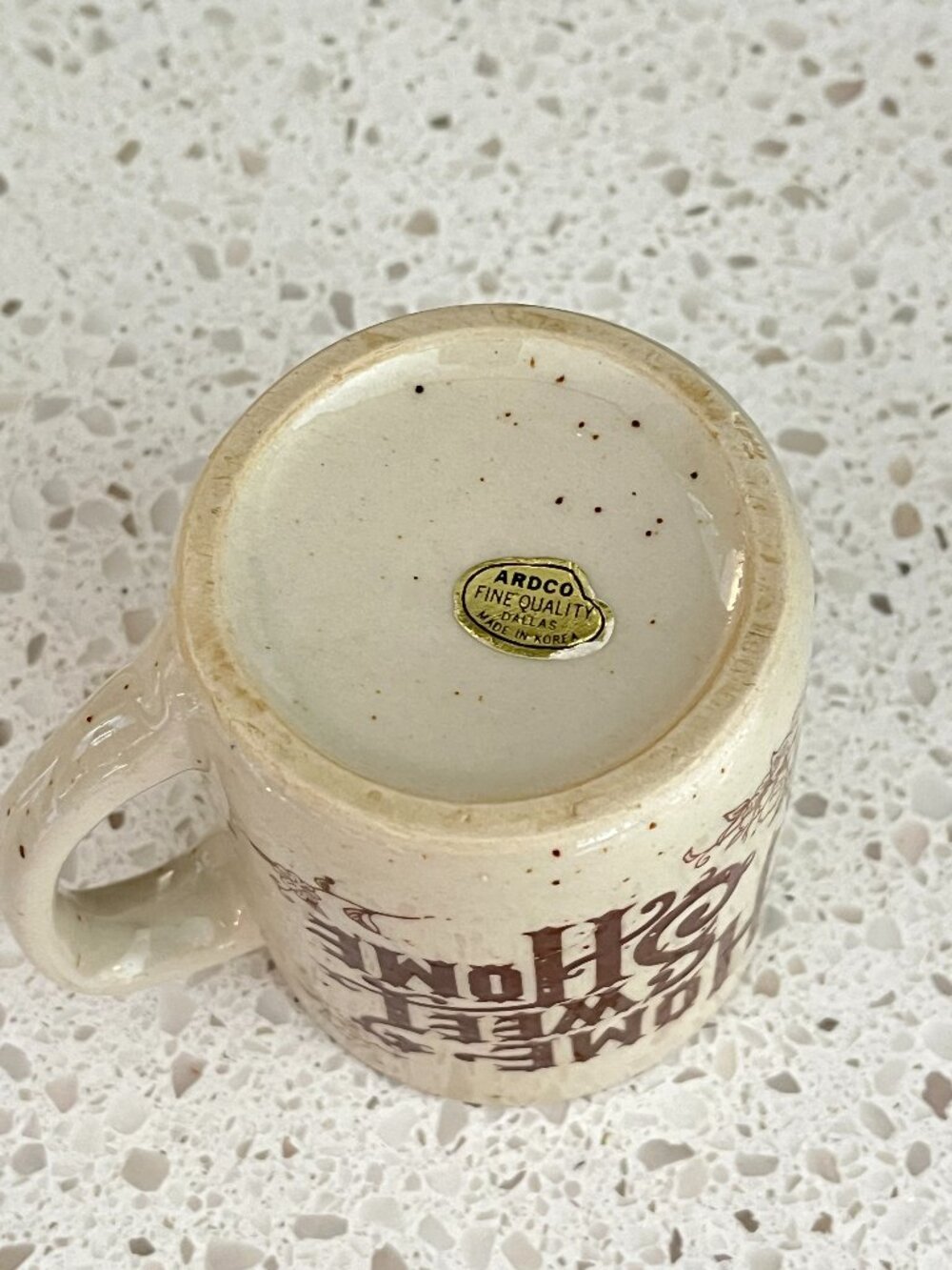 Home Sweet Home Coffee Mug Vintage 1970s - Picture 5 of 8
